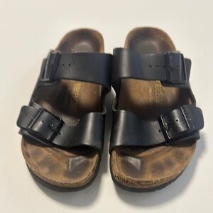 Birkenstock Arizona Leather Black Size 39